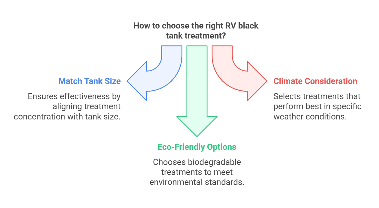 2. How to choose the right RV Black tank treatment